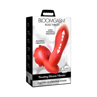Bloomgasm Thrusting Silicone Vibrator