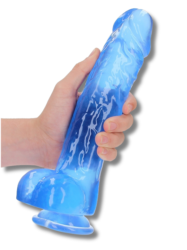 10" Crystal Clear Dildo