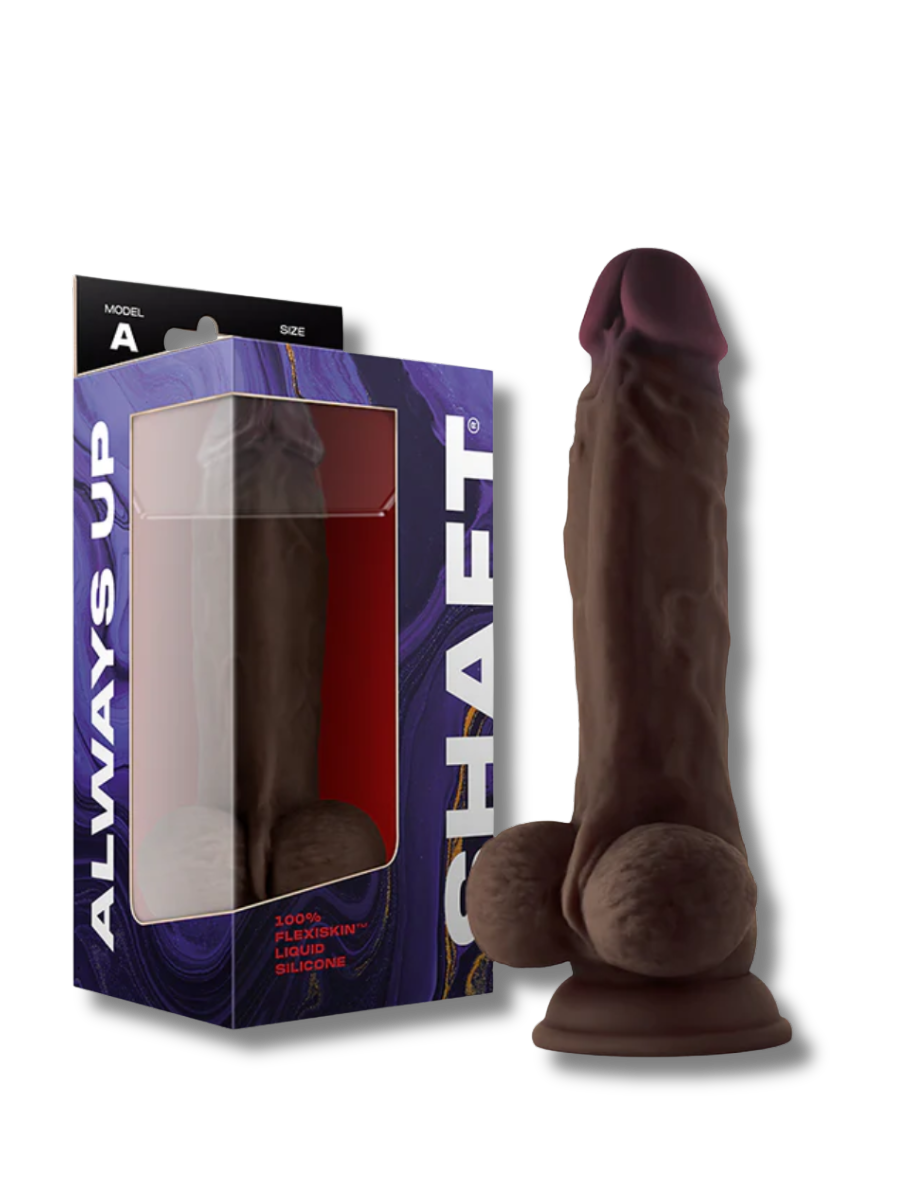 8.5” Silicone Dual Density Dildo - Model A