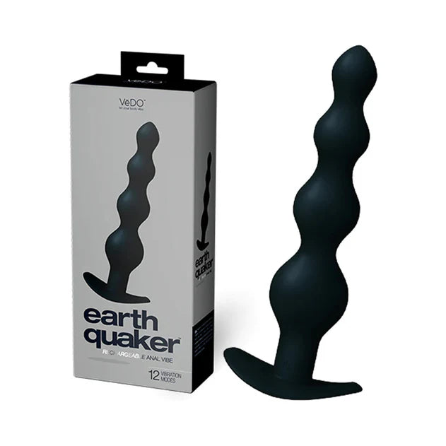 VeDO Earth Quaker Anal Vibe - Just Black