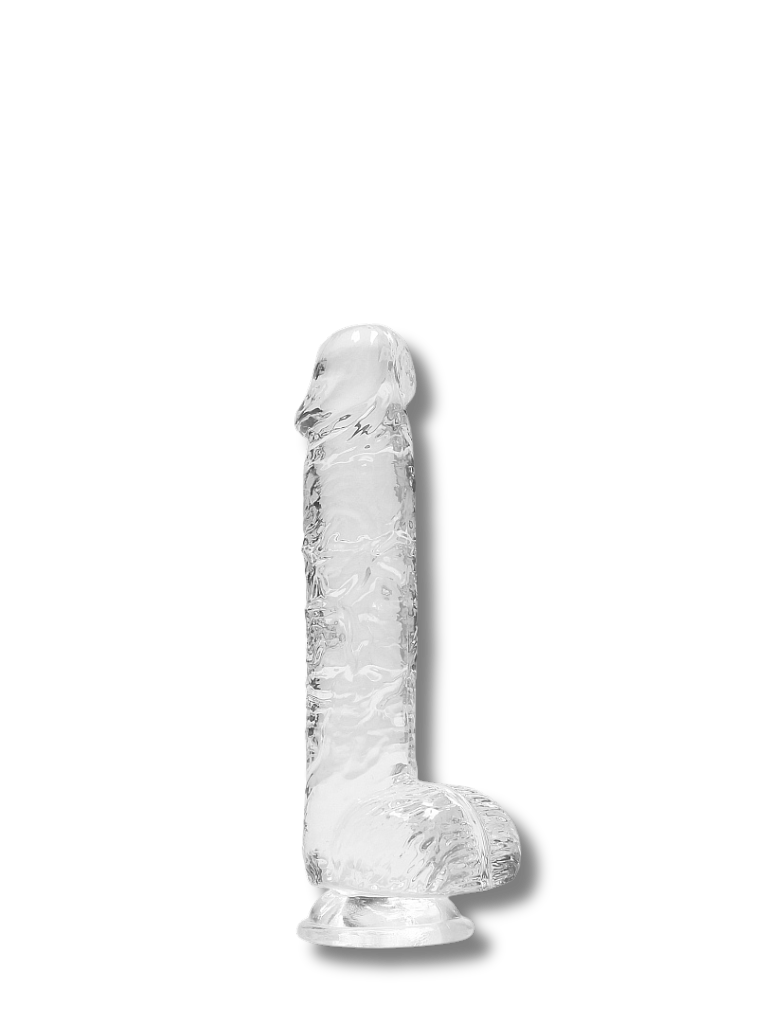 6" Crystal Clear Dildo