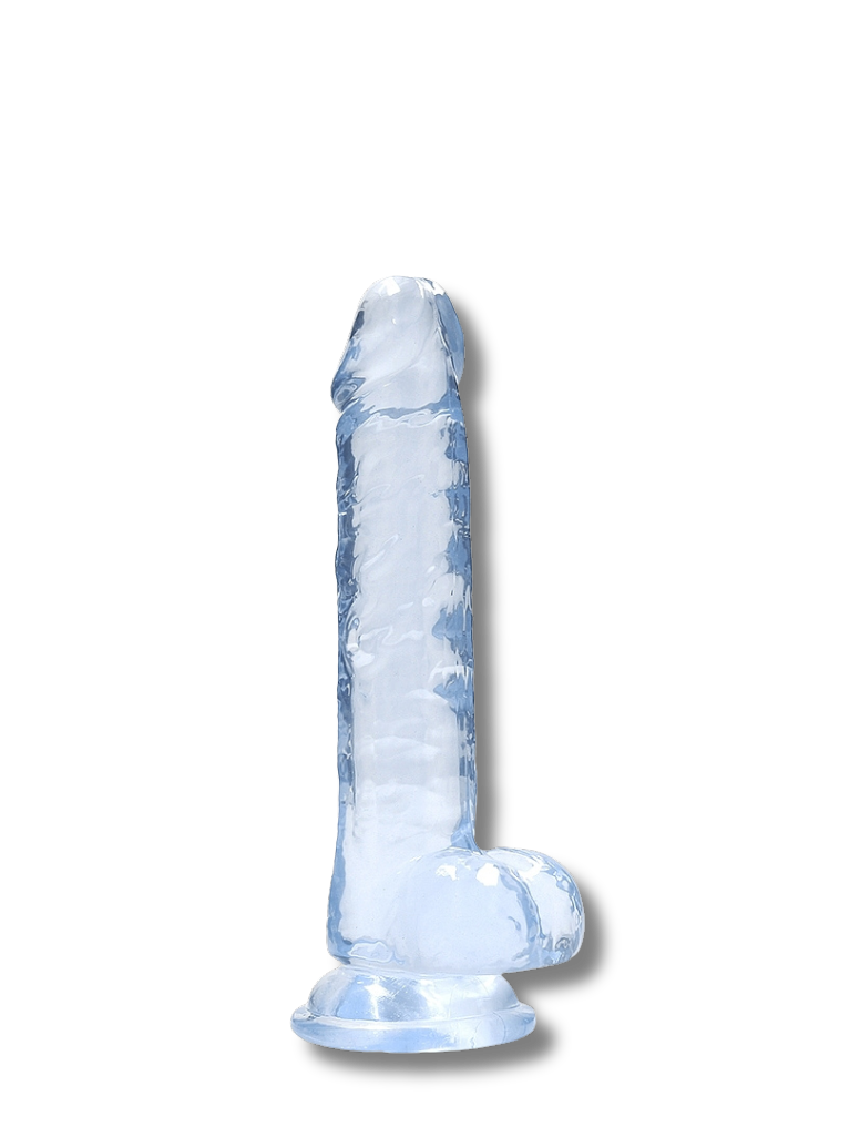 7" Crystal Clear Dildo