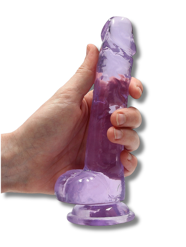 7" Crystal Clear Dildo