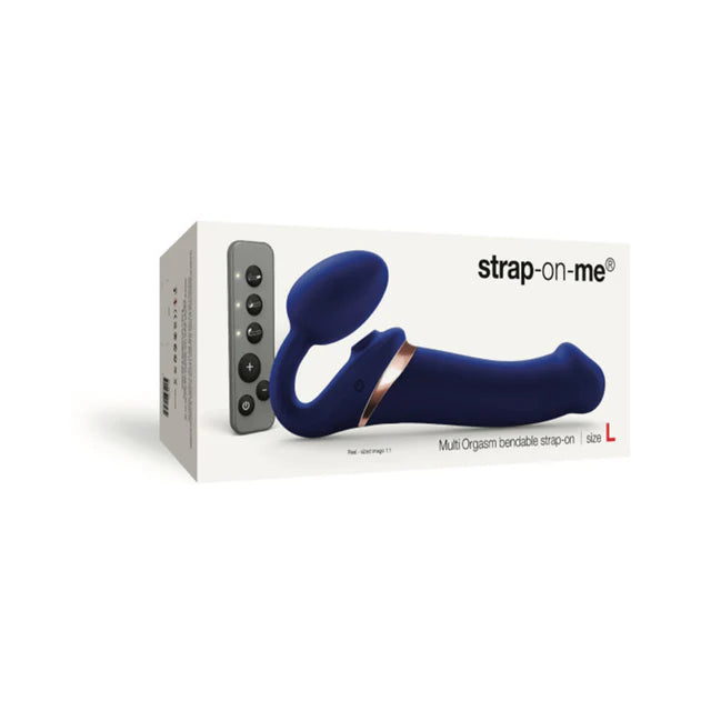 Multi Orgasm Bendable Strapless Strap On