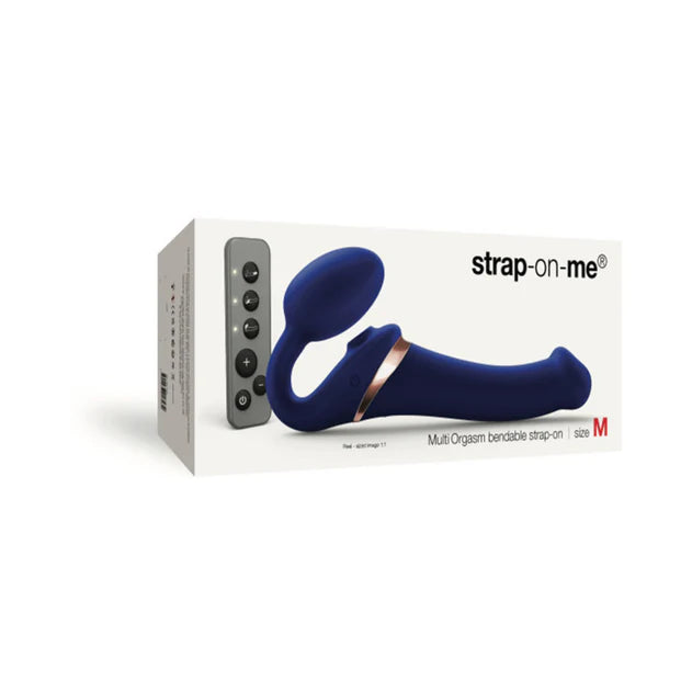 Multi Orgasm Bendable Strapless Strap On