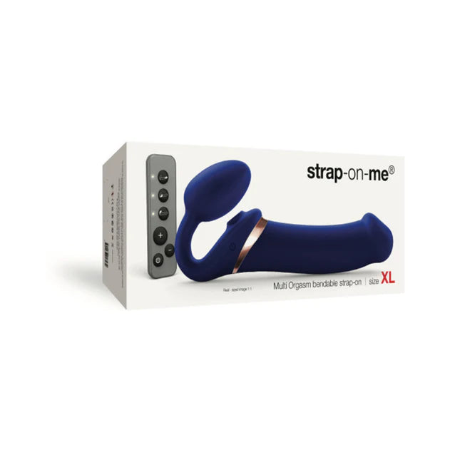 Multi Orgasm Bendable Strapless Strap On