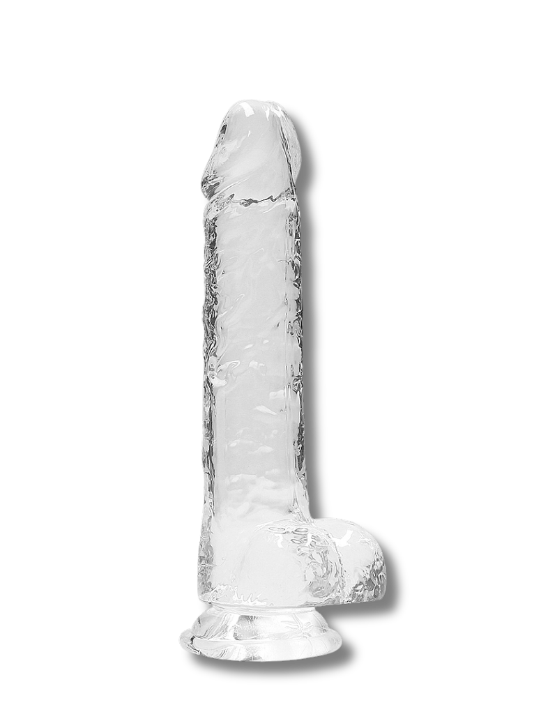 8" Crystal Clear Dildo