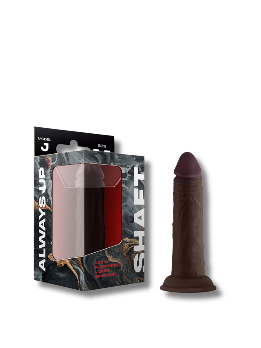 5.5” Silicone Dual Density Dildo - Model J