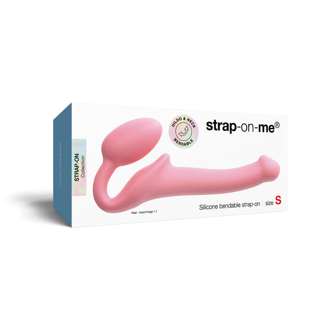 Strap-On-Me Silicone Bendable Strapless Strap-On Pink
