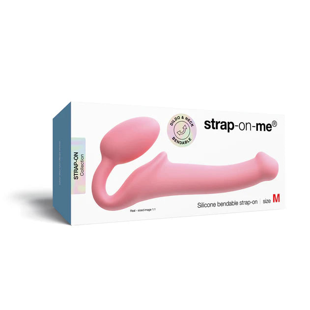 Strap-On-Me Silicone Bendable Strapless Strap-On Pink