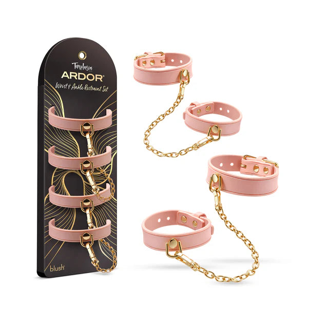 Temptasia Ardor Wrist & Ankle Restraints