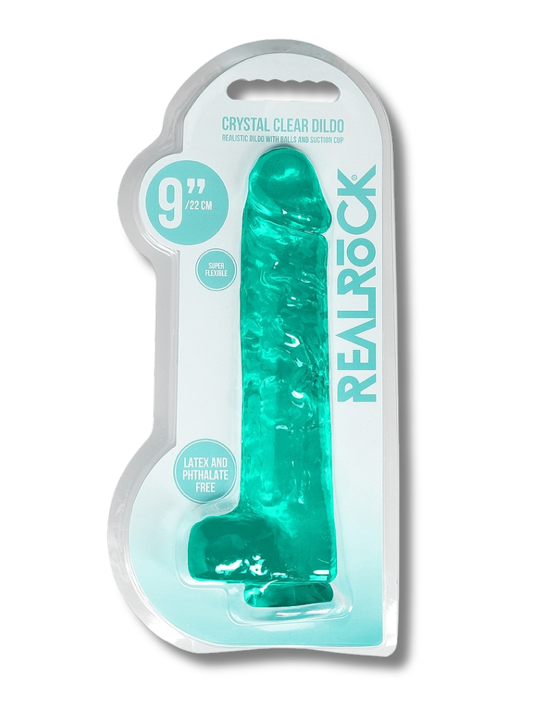 9" Crystal Clear Dildo