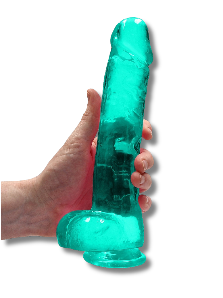 9" Crystal Clear Dildo