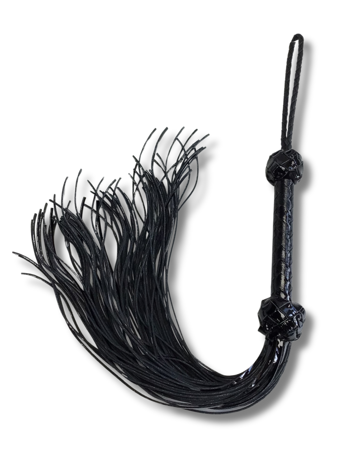 Rapture Revenge Patent Leather Flogger