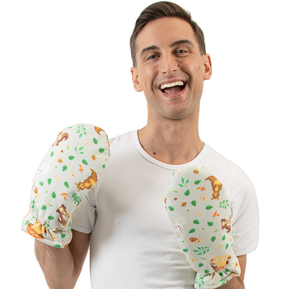 Padded Adult Scratch Mittens