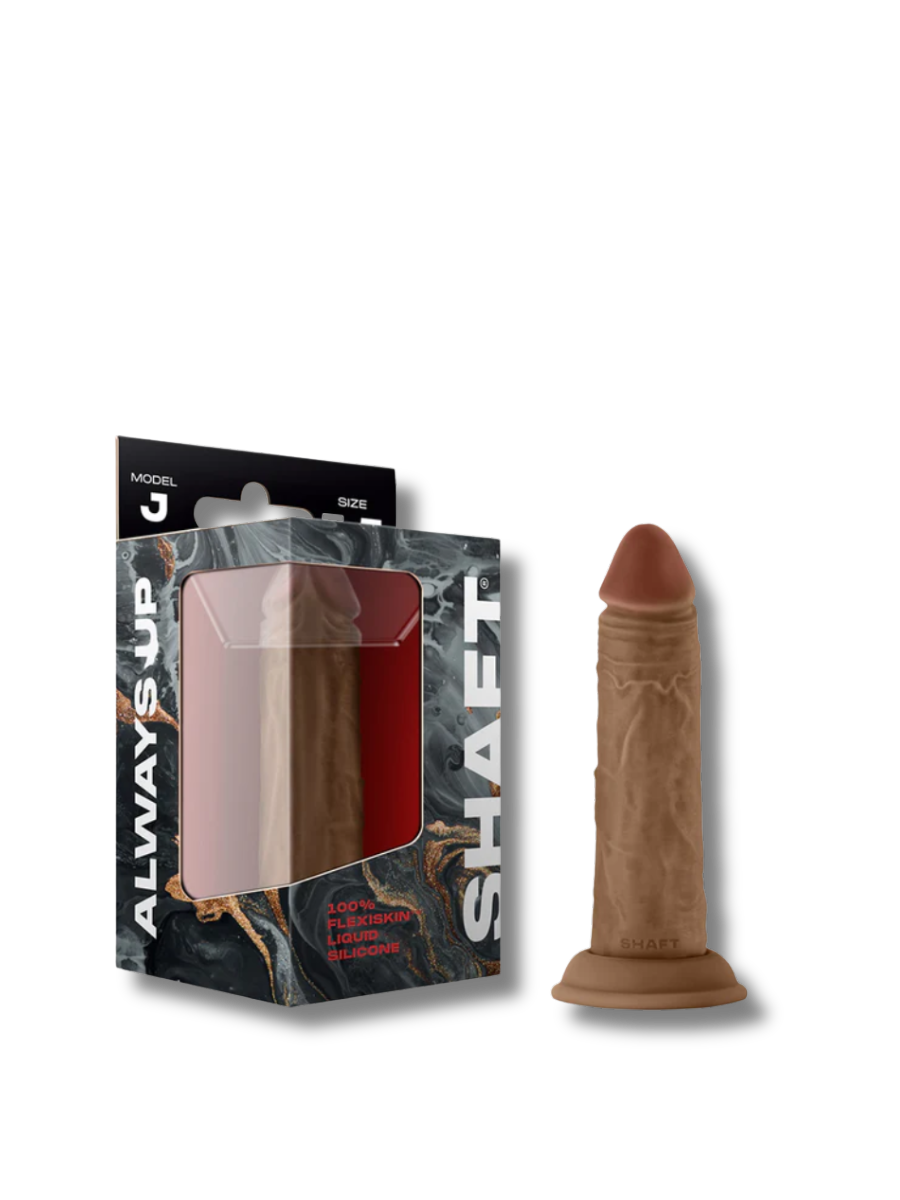 5.5” Silicone Dual Density Dildo - Model J