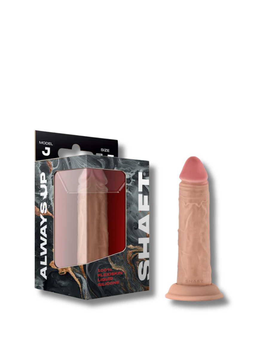 5.5” Silicone Dual Density Dildo - Model J