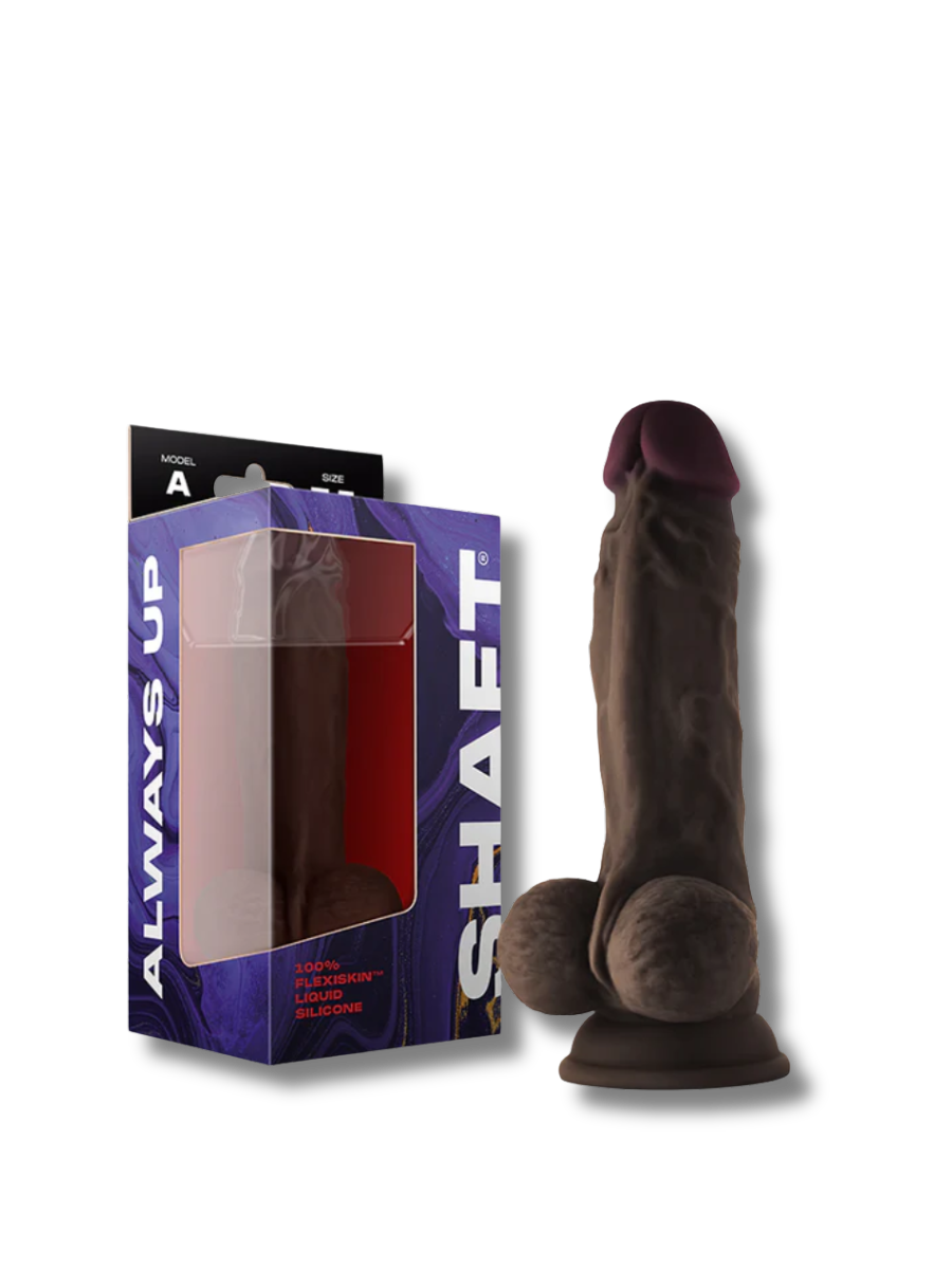 7.5” Silicone Dual Density Dildo - Model A